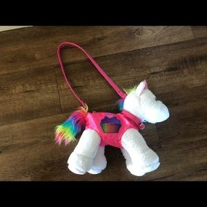 Kids purse Poochie & Co girls rainbow unicorn pet